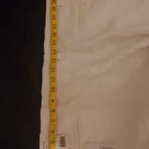 Mens warehouse White flat front suit separates waist 44"x 48" unhemmed